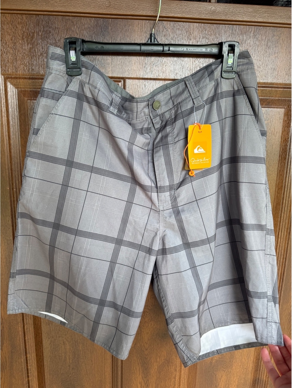 NEW Quiksilver Waterman Hybrid Mens Primetime 20" Swimwear Boardshorts SZ 34